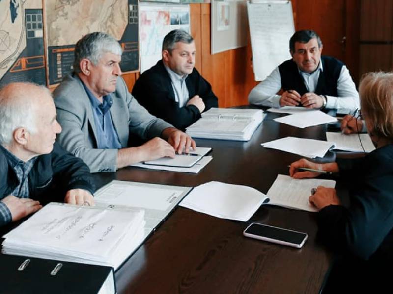 ცაგერის მუნიციპალიტეტის მერიაში ჩატარდა სოციალურ საკითხთა განმხილველი საბჭოს სხდომა